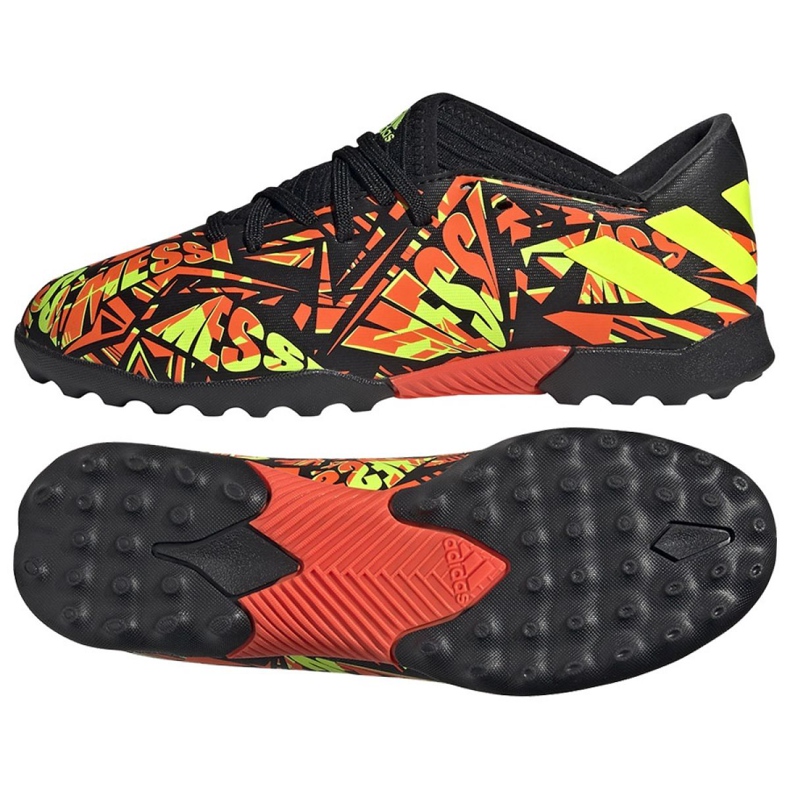 Scarpe da calcio Adidas Nemeziz Messi.3 Tf Jr FW7314 multicolore multicolore