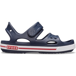 Sandali Crocs per bambini Crocband Ii Sandal blu navy-bianco 14854 462 bianca