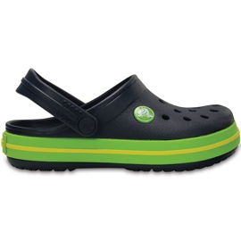 Crocs per bambini Crocband Clog K blu navy-verde 204537 4K6