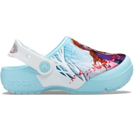 Crocs per bambini Fl Ol Disney Frozen 2 Zoccolo blu 206167 4O9 multicolore