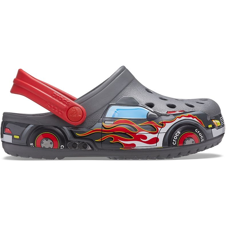 Crocs kids Fl Truck Band Zoccolo grigio 207 074 0DA multicolore