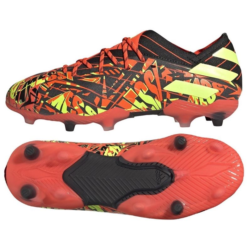 Scarpe da calcio Adidas Nemeziz Messi.1 Fg Jr FW7316 multicolore multicolore