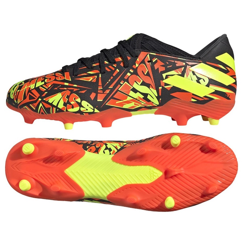 Scarpe da calcio Adidas Nemeziz Messi.3 Fg M FW7426 multicolore multicolore