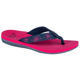 Kappa Lagoon W 242484-2267 infradito blu navy rosa