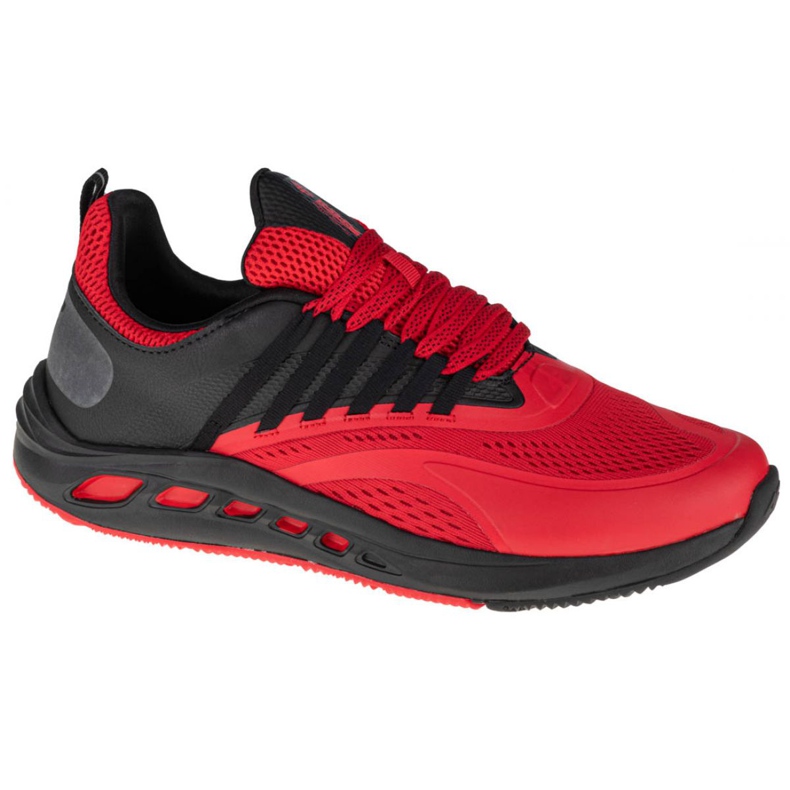 4F Uomo Gecko M D4L21-OBMS102 62S scarpe nero rosso