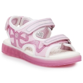 Sandali Geox J S.Blikk GB J928UB-0ASAJ-C8208 rosa