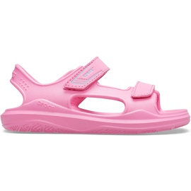 Sandali Crocs per bambini Swiftwater Expedition rosa 206267 6M3