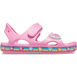 Sandali per bambini Crocs Fun Lab Rainbow pink 206795 669 rosa