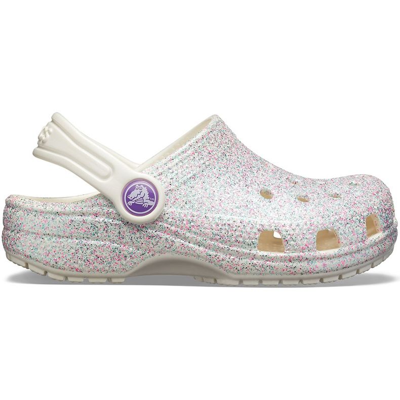 Crocs kids Classic Glitter Zoccolo colorato 205441 159 multicolore