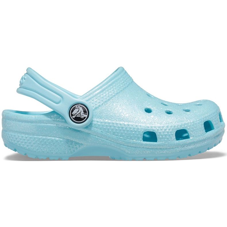 Crocs kids Classic Glitter Zoccolo blu 205441 4O9