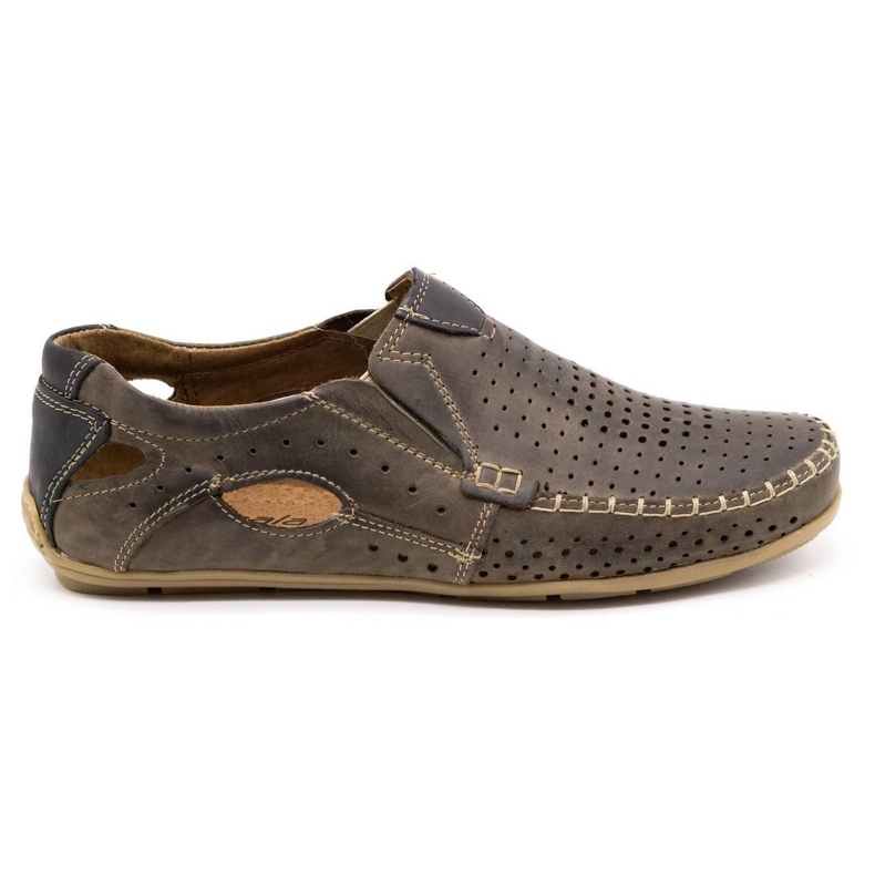 Olivier Scarpe uomo mocassini 901 summer brown marrone