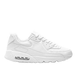 Sneakers sportive bianche da uomo Terry bianca