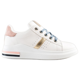 SHELOVET Scarpe da ginnastica sportive bianca