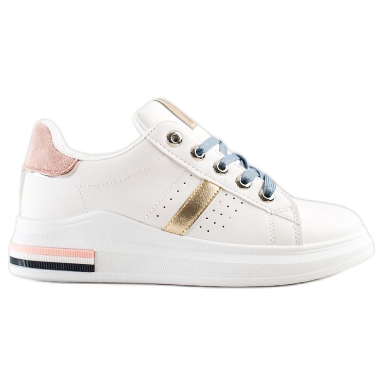 SHELOVET Scarpe da ginnastica sportive bianca