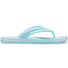 Pantofole da donna Crocs Crocband Flip blu 206100 4O9