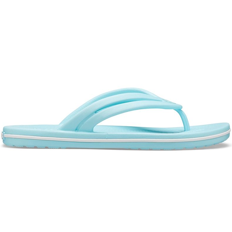 Pantofole da donna Crocs Crocband Flip blu 206100 4O9