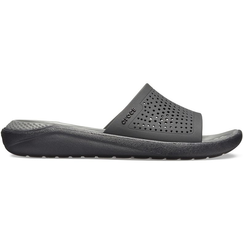 Crocs Literide Slide nero-grigio 205 183 0DD