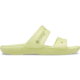 Pantofole Crocs Classic Gialle 206761 3U4 verde giallo