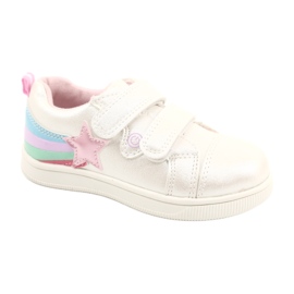 Evento Scarpe sportive per ragazze con una stella 21dz23-3904 bianca bianco