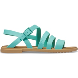 Crocs sandali donna Tulum Sandalo menta 206107 3U3 verde