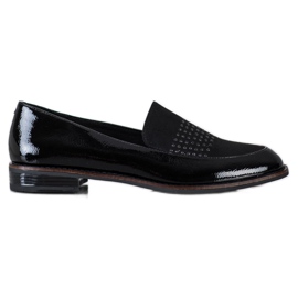 Eleganti scarpe nere di Sergio Leone nero