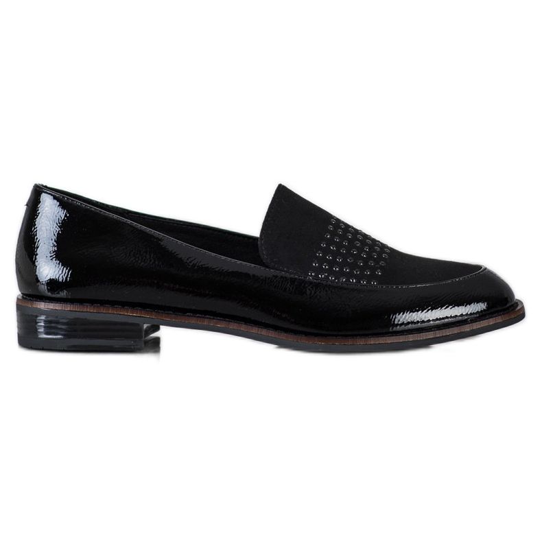 Eleganti scarpe nere di Sergio Leone nero