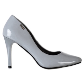 Goodin Décolleté laccate grigio