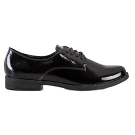 SHELOVET Scarpe classiche stringate nero