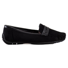 SHELOVET Comodi mocassini neri nero