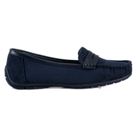 SHELOVET Comodi mocassini blu blu navy