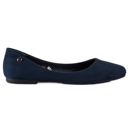Classiche ballerine Sergio Leone blu navy blu