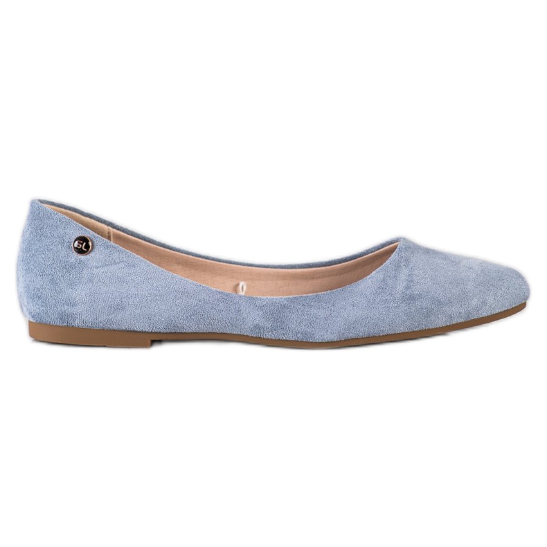 Ballerine classiche Sergio Leone BL622 blu