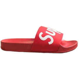 Seastar Pantofole in super gomma bianco rosso