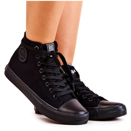Sneakers Alte da Donna Big Star FF274A170 Nere nero