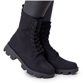 Stivali Donna Workers Neri Haley 99-117 BLK nero