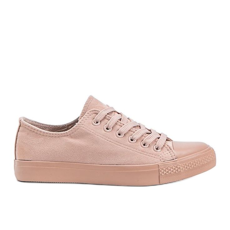 Sneakers Mara rosa in ecopelle scamosciata