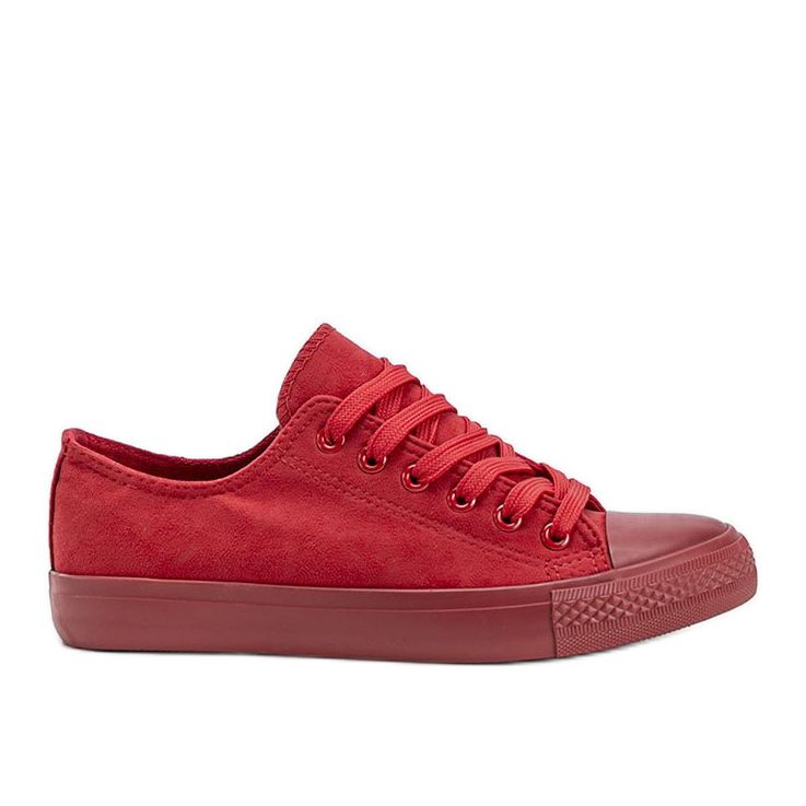 Sneakers Red Mara in ecopelle scamosciata rosso