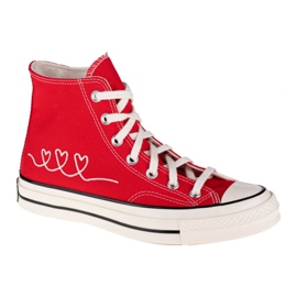 Converse VDay Chuck 70 Alte Donne 171117C rosso