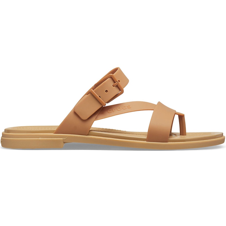 Crocs Sandali Donna Tulum Toe Post Caramel 206 108 277 marrone multicolore