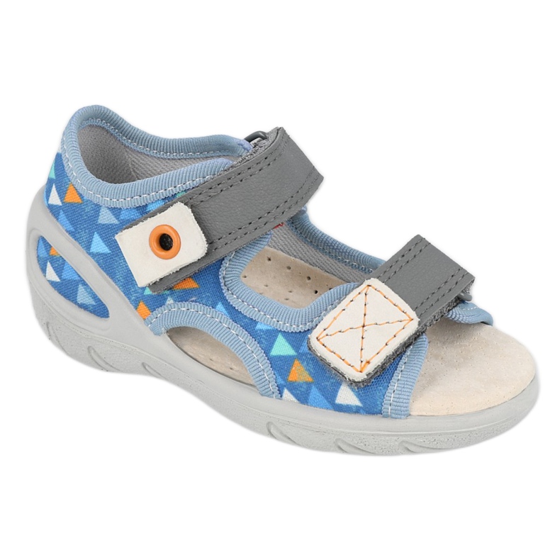 Scarpe per bambini Befado pu 065X158 blu multicolore