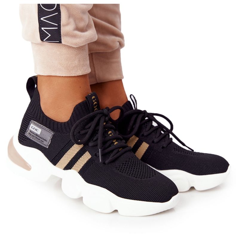 Calze sportive da donna GOE HH2N4017 Nero