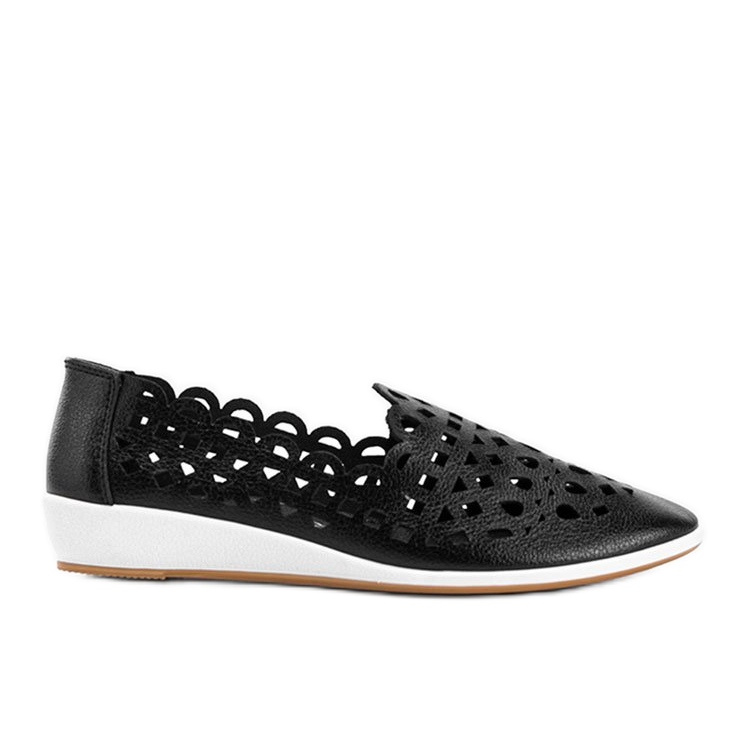 Sneakers nere traforate di Brandi nero
