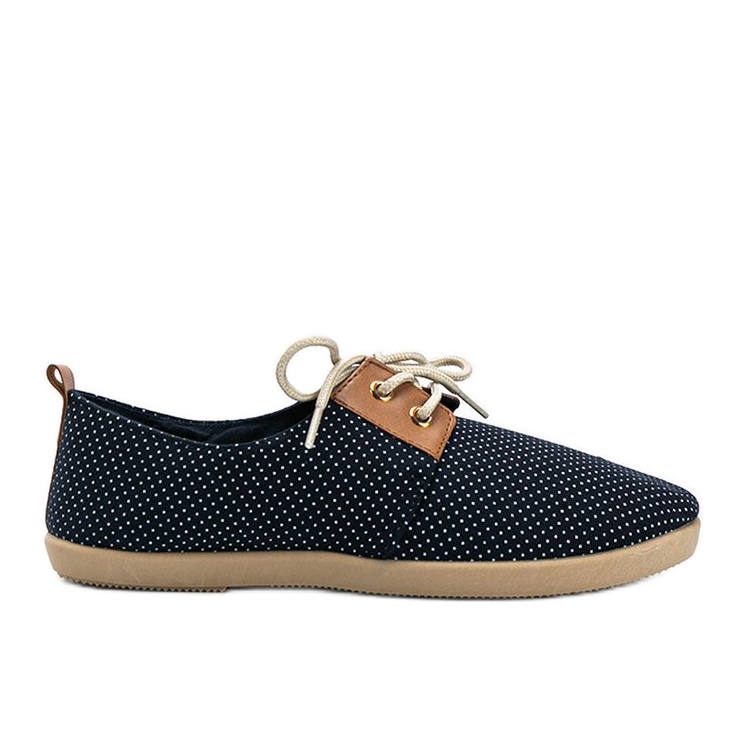 Sneaker Dalia blu navy a pois