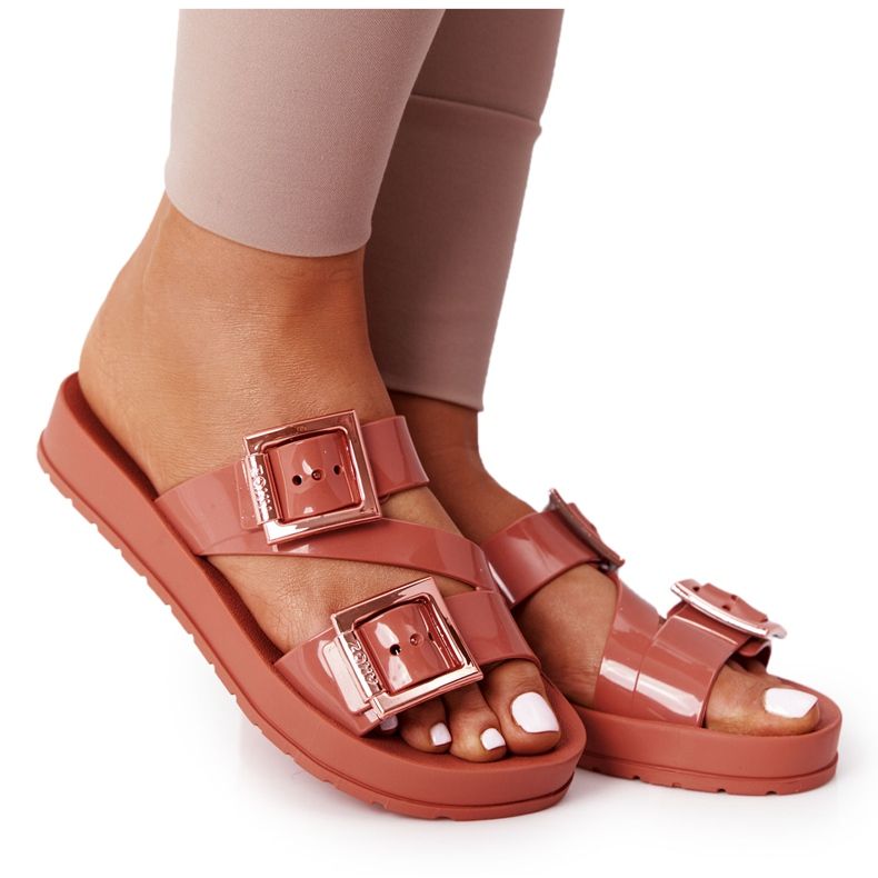 Pantofole in gomma ecologiche profumate ZAXY HH285106 Ceglaste marrone