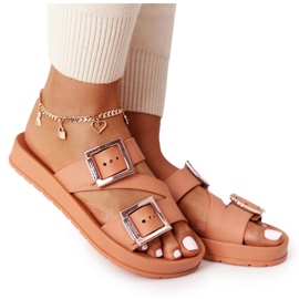 Pantofole in gomma profumate Eco Friendly ZAXY HH285105 Camel beige marrone