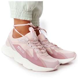 Scarpe sportive da donna Memory Foam Big Star HH274811 Rosa