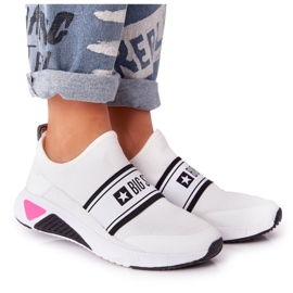 Scarpe Sportive Slip-On Memory Foam Big Star HH274538 Bianco bianca