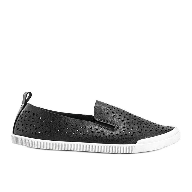 Sneakers nere traforate Maegan nero