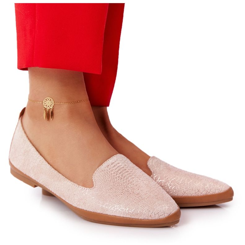 Mocassini Donna Sergio Leone MK700 Scamosciato Rosa
