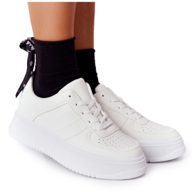 PS1 Scarpe sportive da donna sulla piattaforma bianche This Is Me bianca